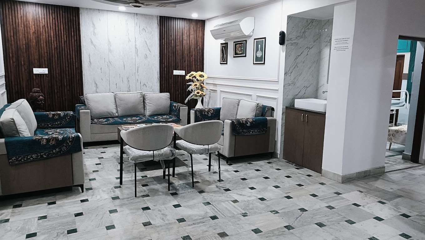 Clinic waiting area
